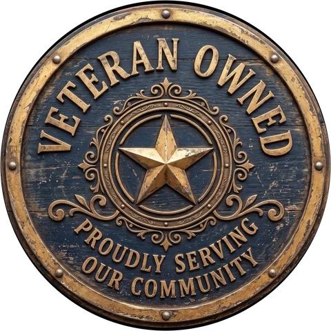 Veteran owned. Proudly serving our community.